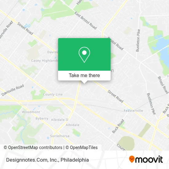 Designnotes.Com, Inc. map