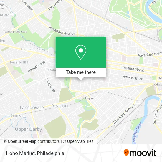 Hoho Market map