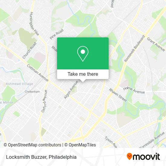 Locksmith Buzzer map