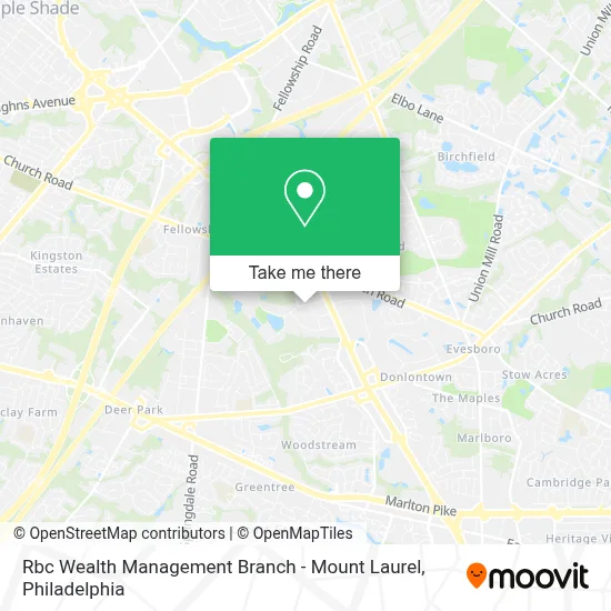 Rbc Wealth Management Branch - Mount Laurel map
