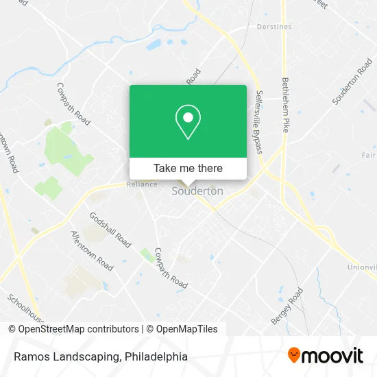 Ramos Landscaping map