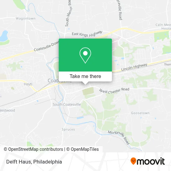 Delft Haus map