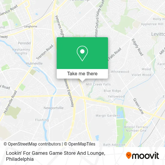 Lookin' For Games Game Store And Lounge map
