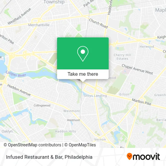 Infused Restaurant & Bar map