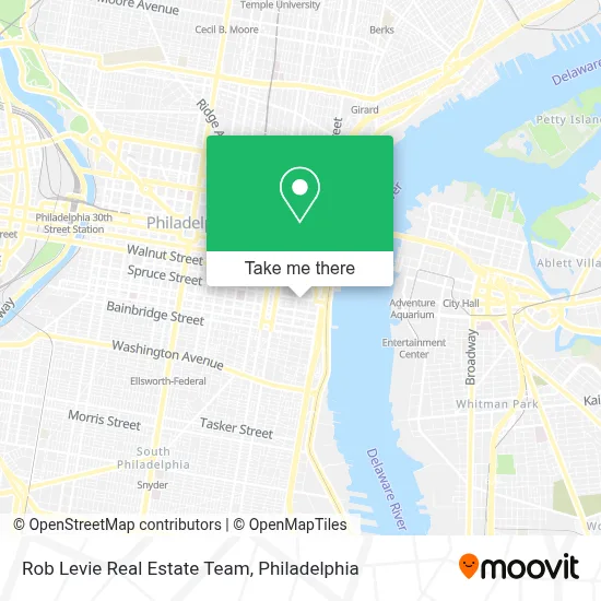 Rob Levie Real Estate Team map