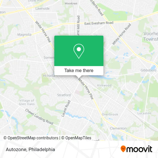 Autozone map