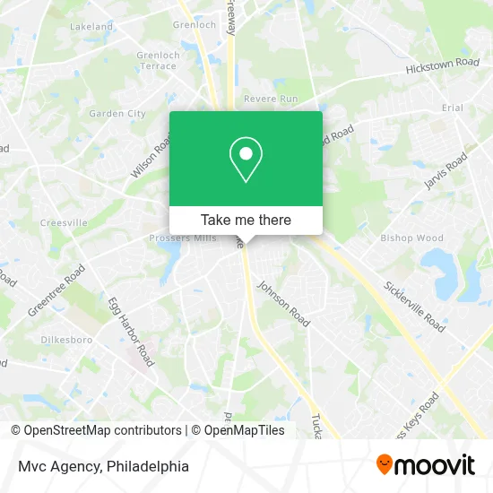 Mvc Agency map