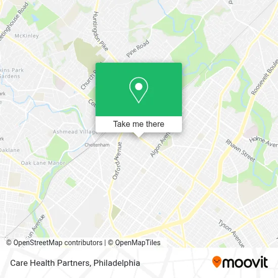 Care Health Partners map