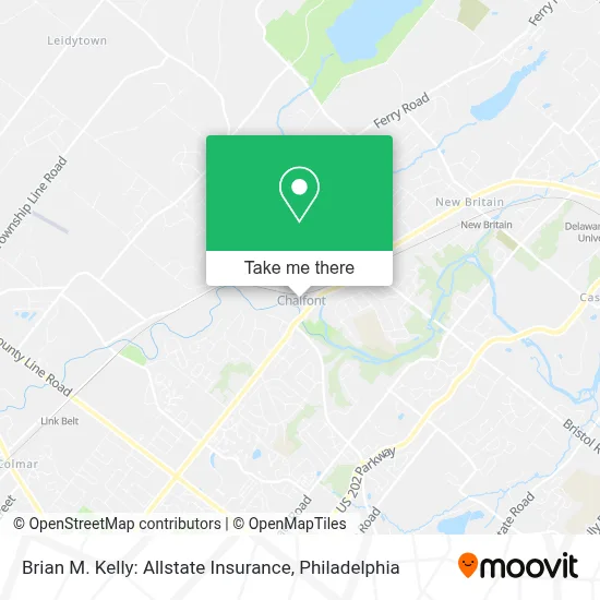 Brian M. Kelly: Allstate Insurance map
