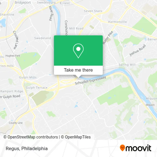 Regus map