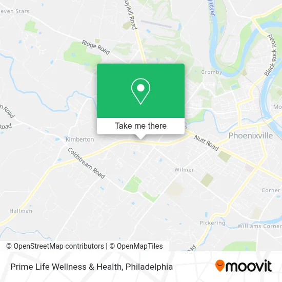 Prime Life Wellness & Health map