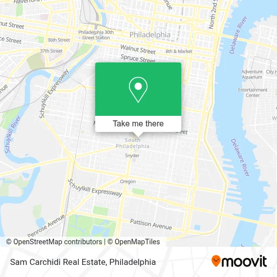 Sam Carchidi Real Estate map