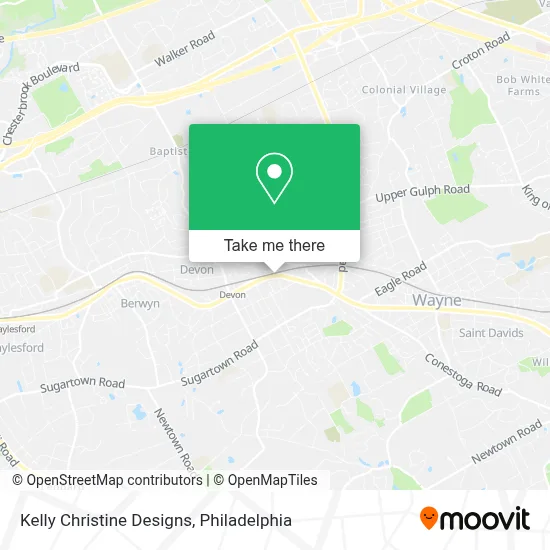 Kelly Christine Designs map