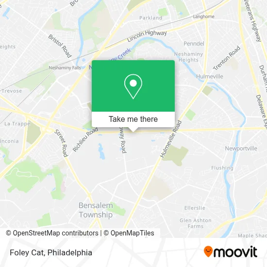 Foley Cat map
