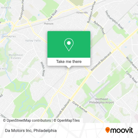 Da Motors Inc map