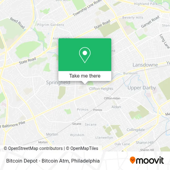 Bitcoin Depot - Bitcoin Atm map