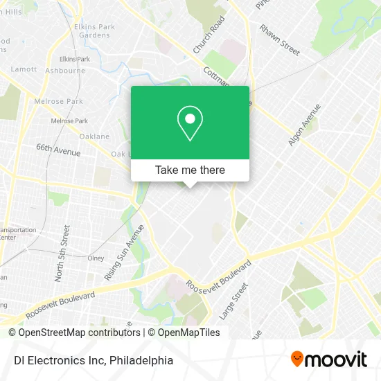 Dl Electronics Inc map