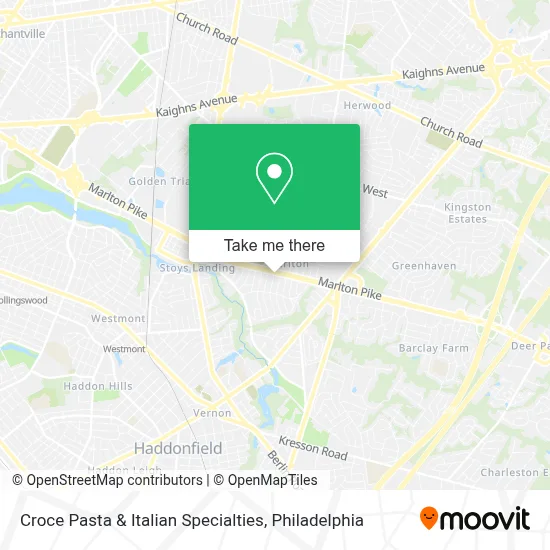 Croce Pasta & Italian Specialties map