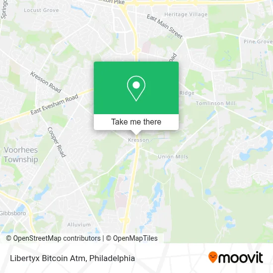 Libertyx Bitcoin Atm map