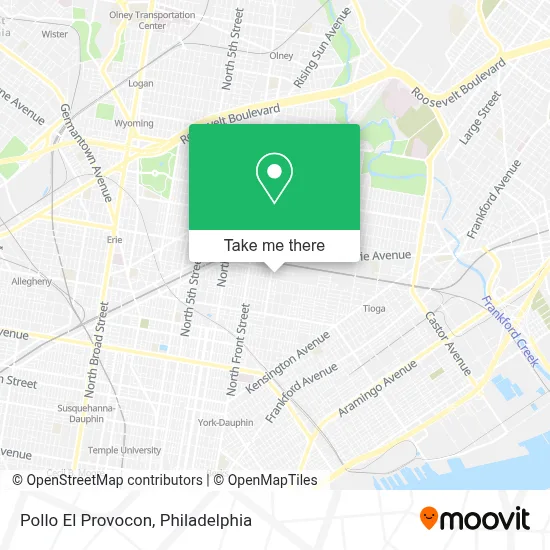 Pollo El Provocon map
