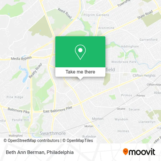Beth Ann Berman map