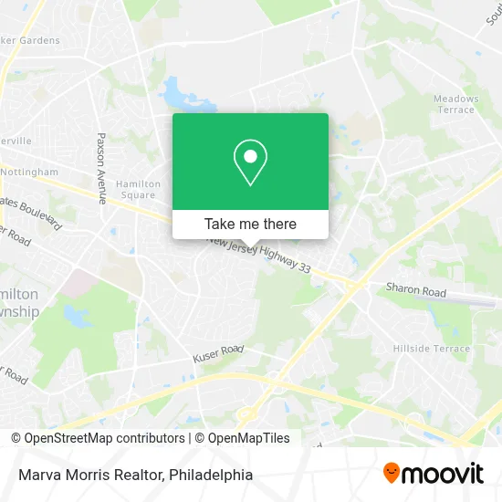 Marva Morris Realtor map