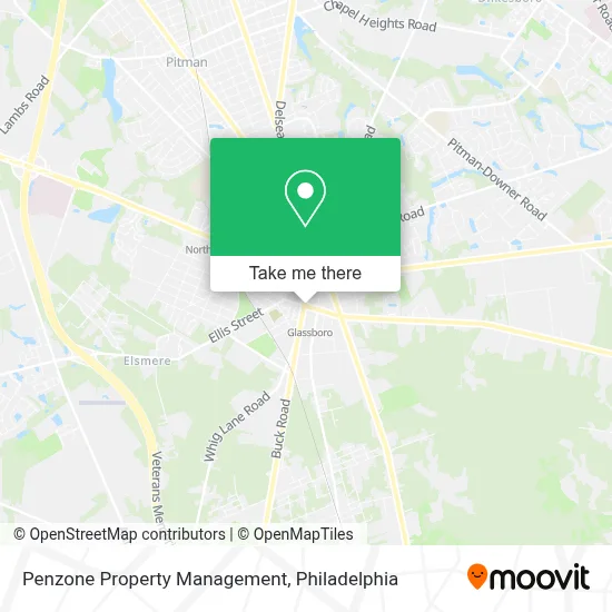 Penzone Property Management map