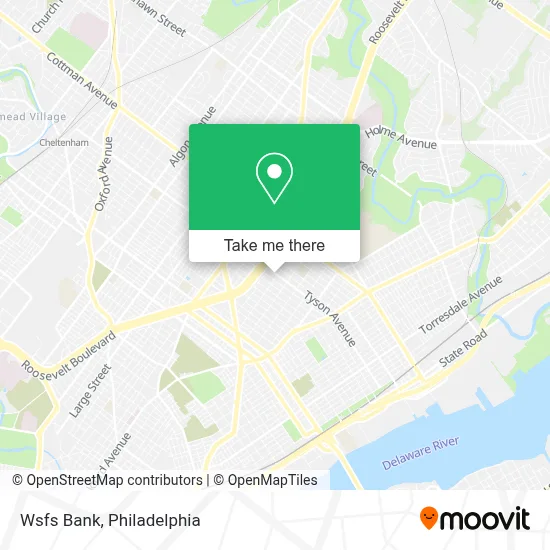 Wsfs Bank map