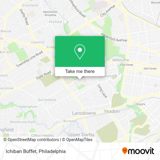 Ichiban Buffet map