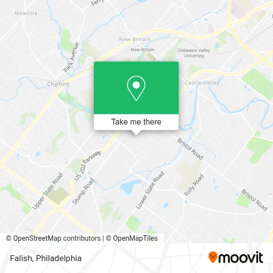 Falish map