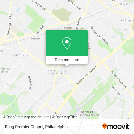 Rccg Premier Chapel map