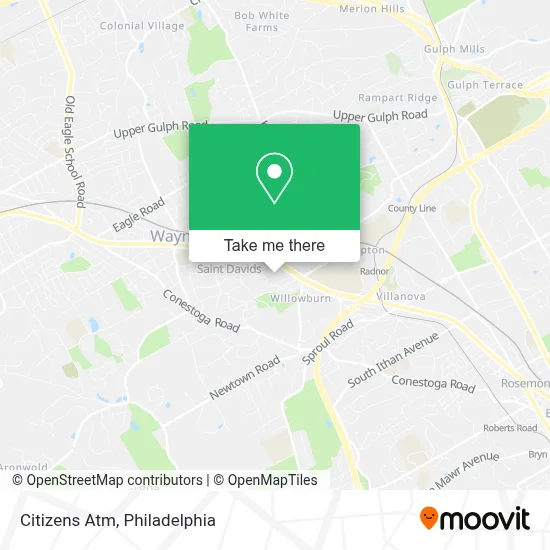 Citizens Atm map