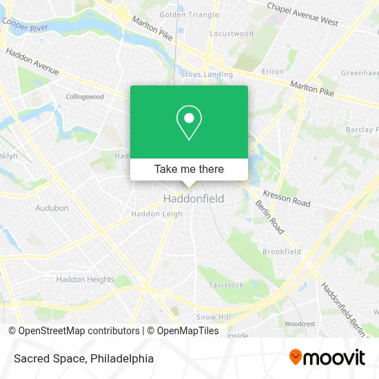 Sacred Space map