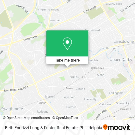 Beth Endrizzi Long & Foster Real Estate map
