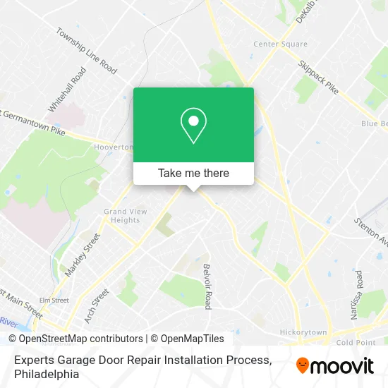 Experts Garage Door Repair Installation Process map