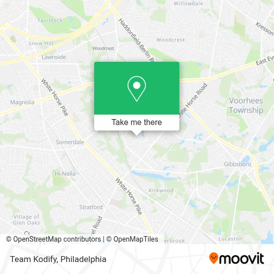 Team Kodify map