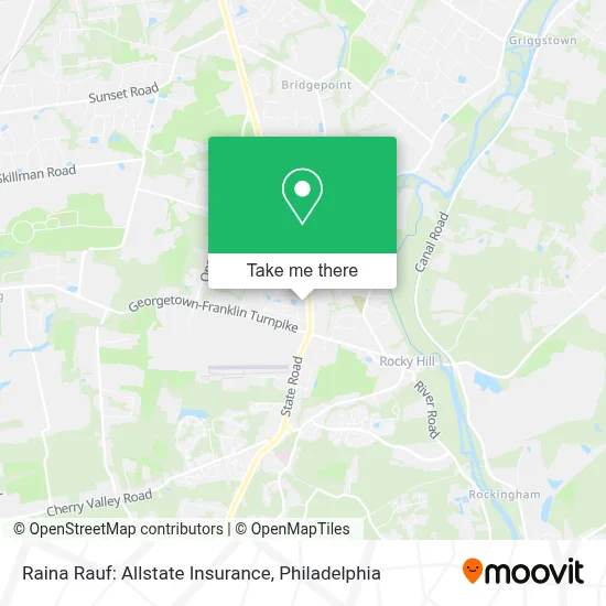Raina Rauf: Allstate Insurance map