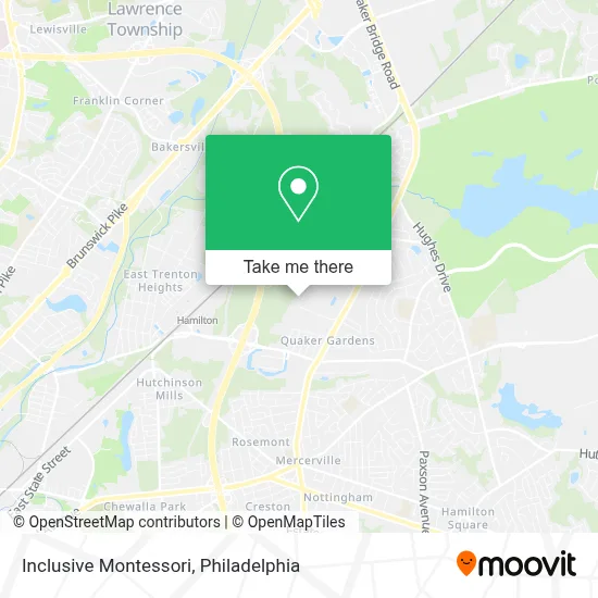 Inclusive Montessori map