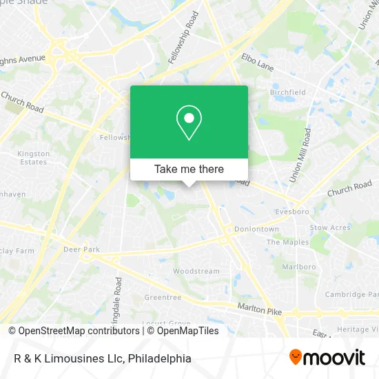R & K Limousines Llc map