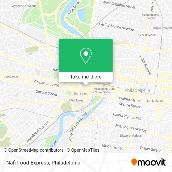 Nafi Food Express map