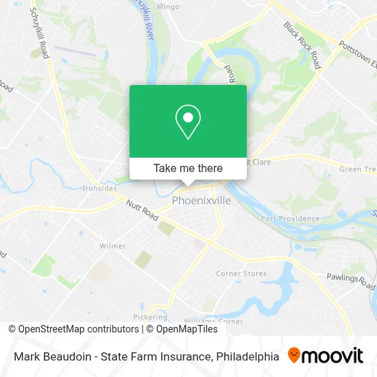 Mark Beaudoin - State Farm Insurance map