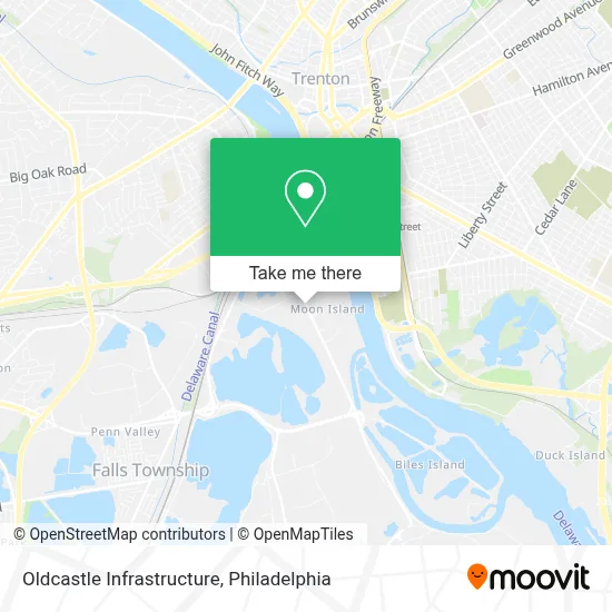 Oldcastle Infrastructure map