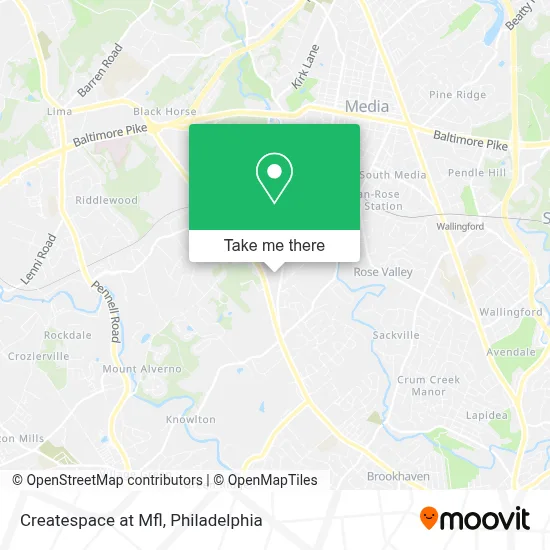 Createspace at Mfl map