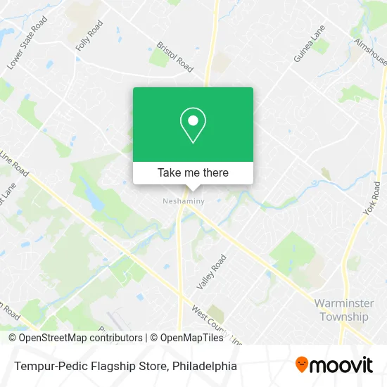 Tempur-Pedic Flagship Store map