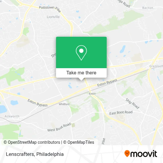 Lenscrafters map