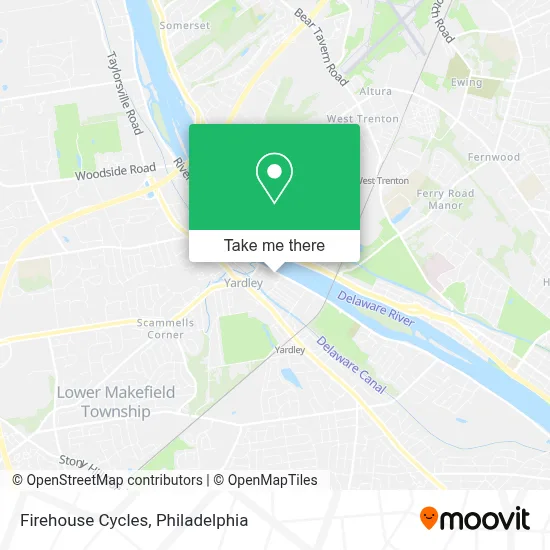 Firehouse Cycles map