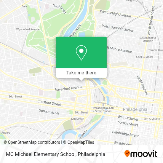 MC Michael Elementary School map