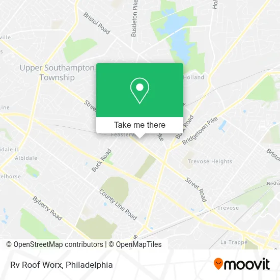 Rv Roof Worx map
