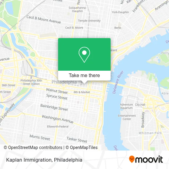 Kaplan Immigration map