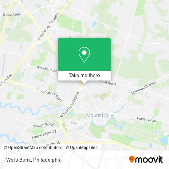 Wsfs Bank map